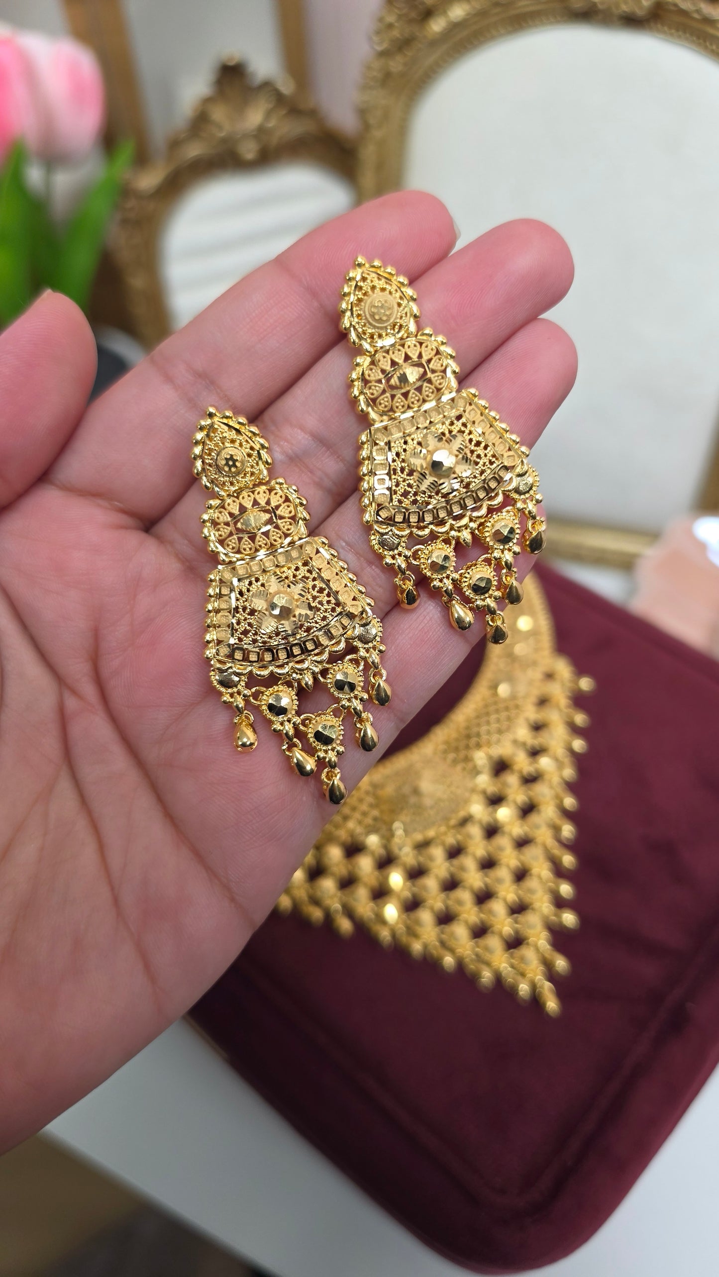 Jas premium gold plated set
