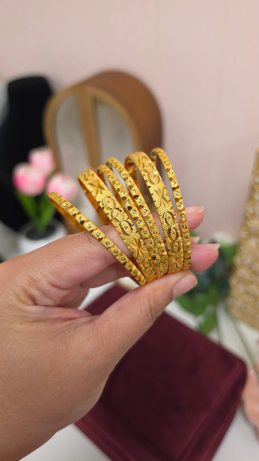 Anti tarnish bangles set