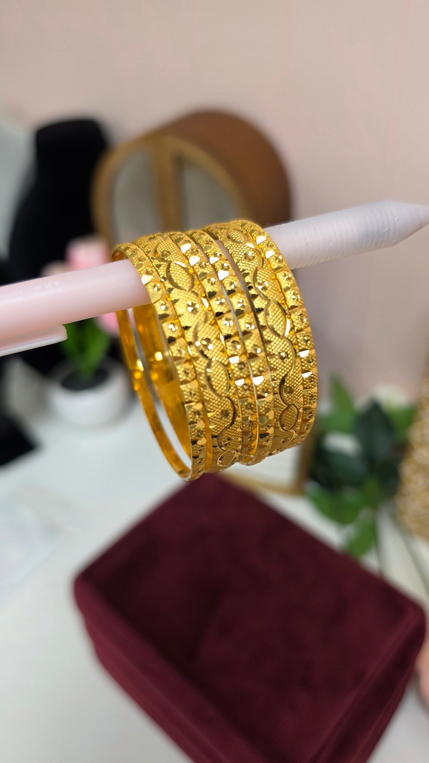 Anti tarnish bangles set