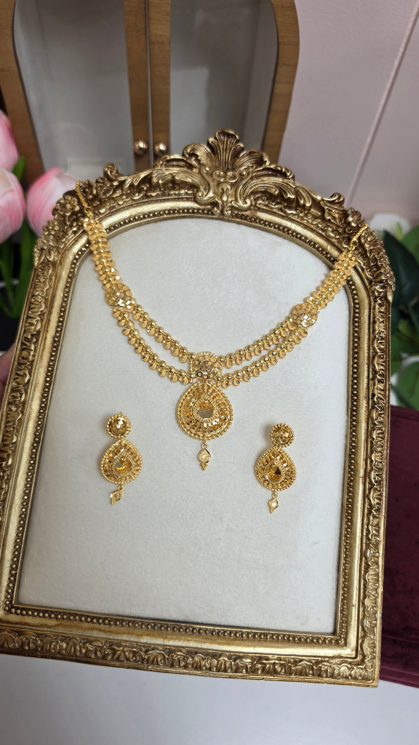 Harleen premium gold plated set