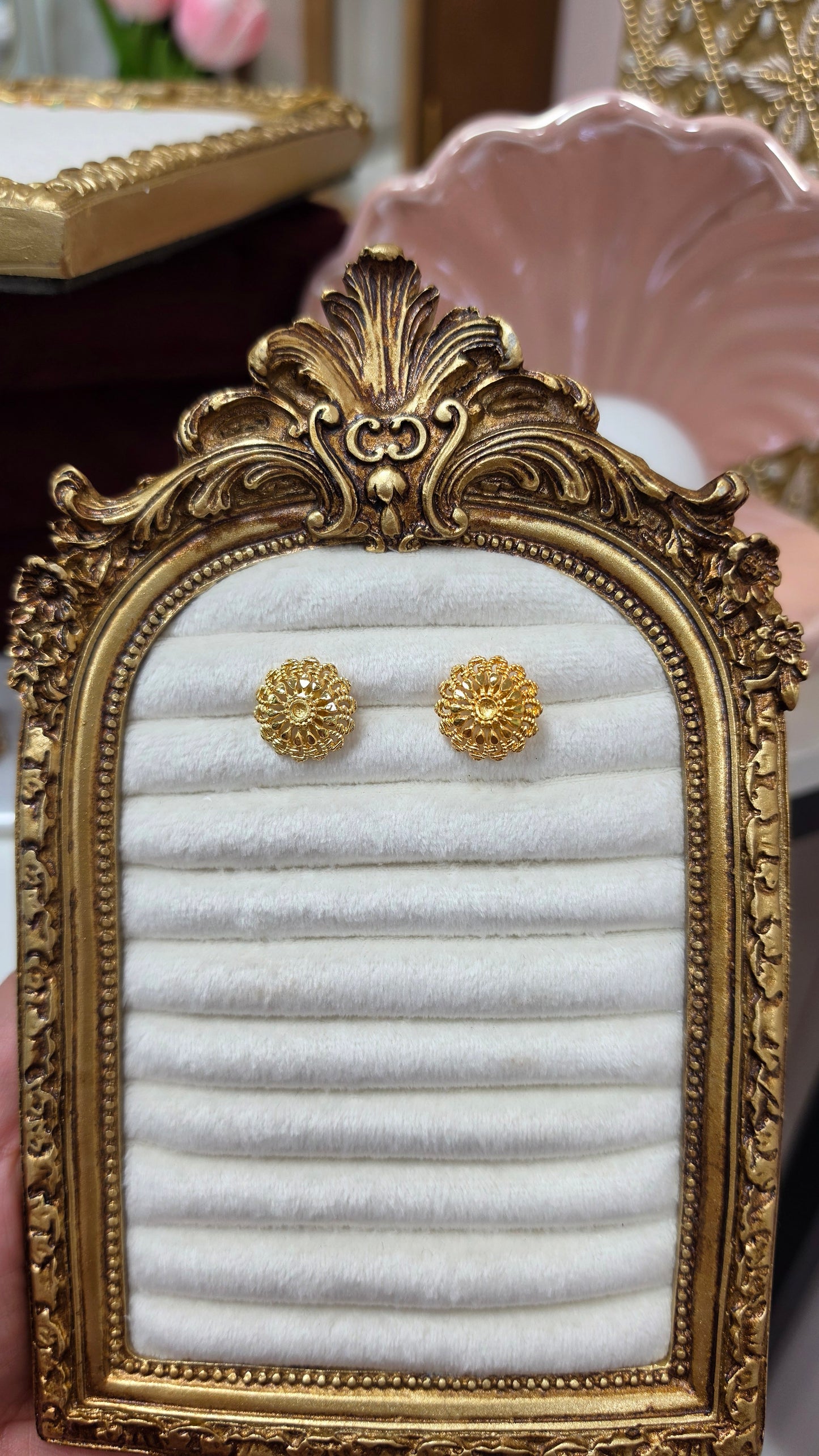 Tina gold plated chain Set