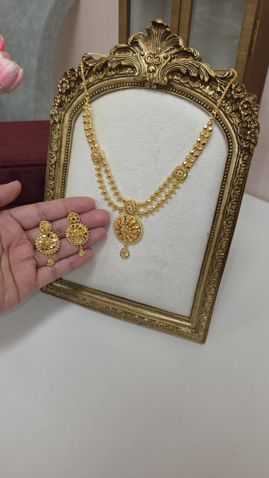 Maya premium gold plated set