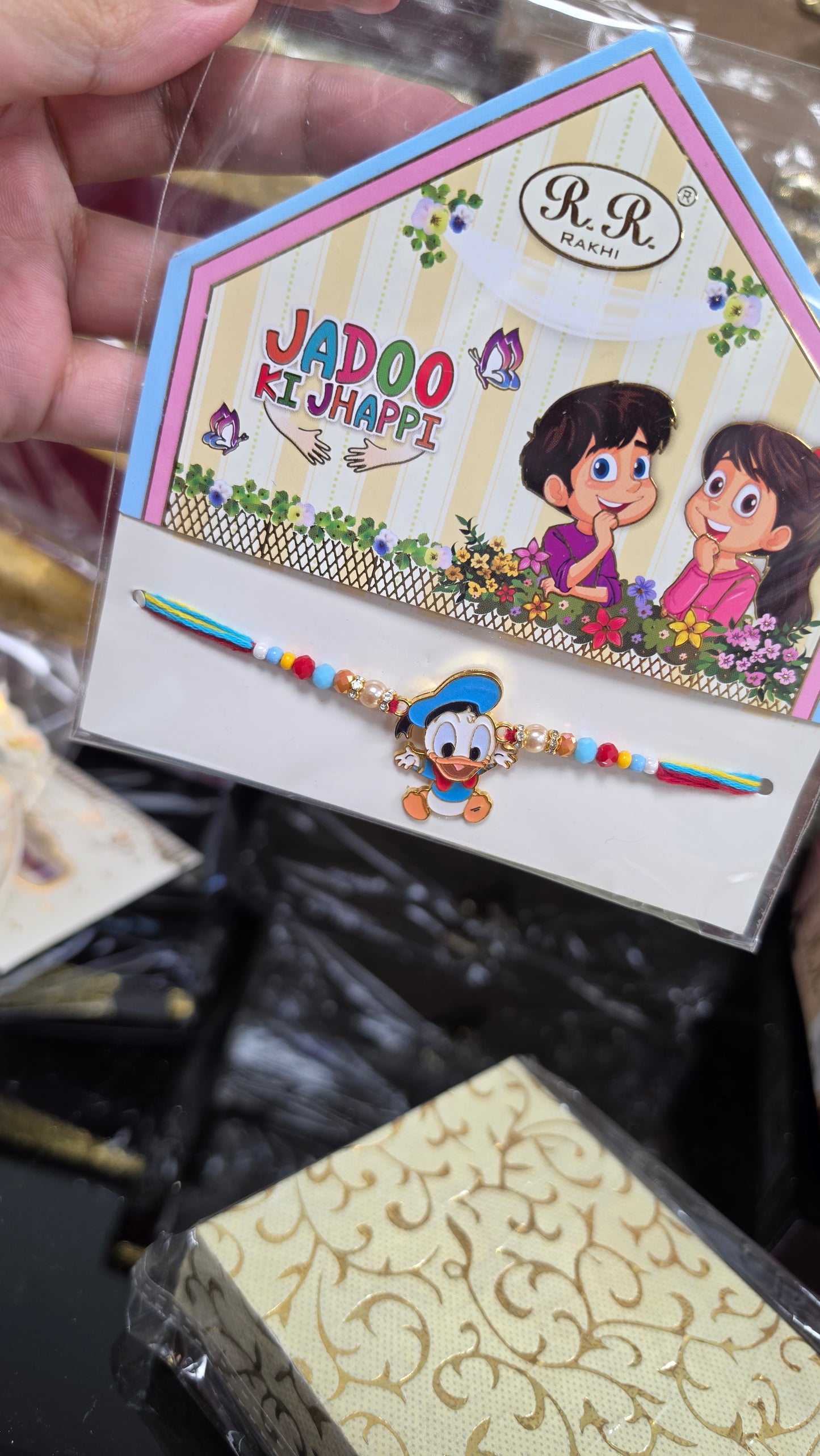 Cartoon duck rakhi