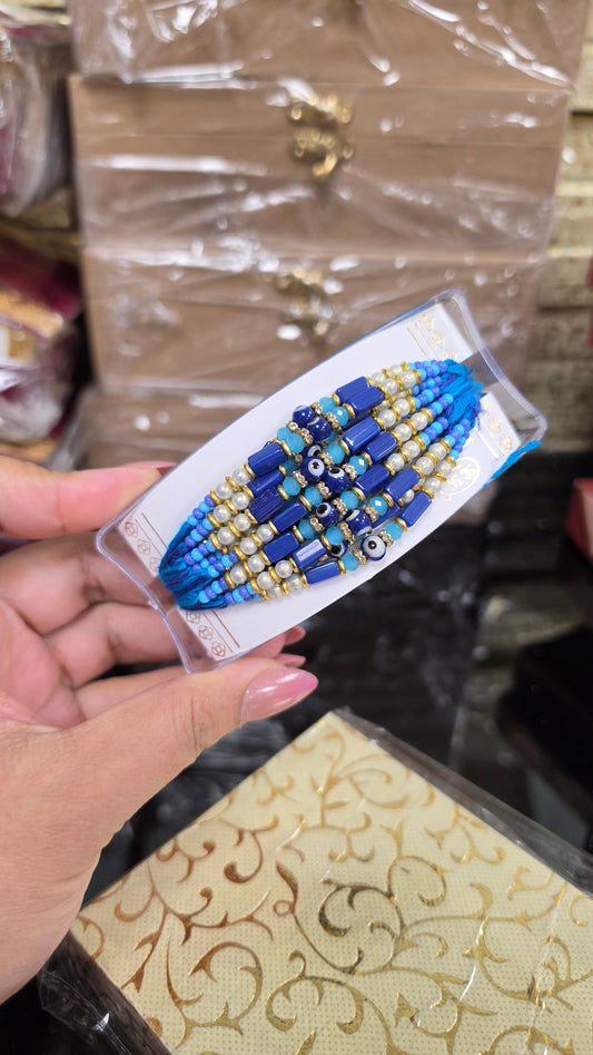 Evil eye rakhi (Blue)