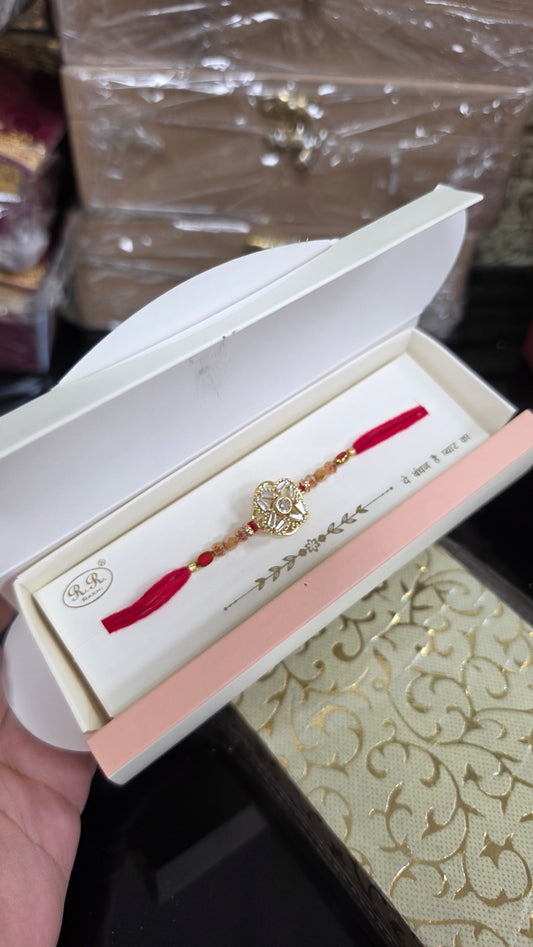 Rotating Ad crystal rakhi
