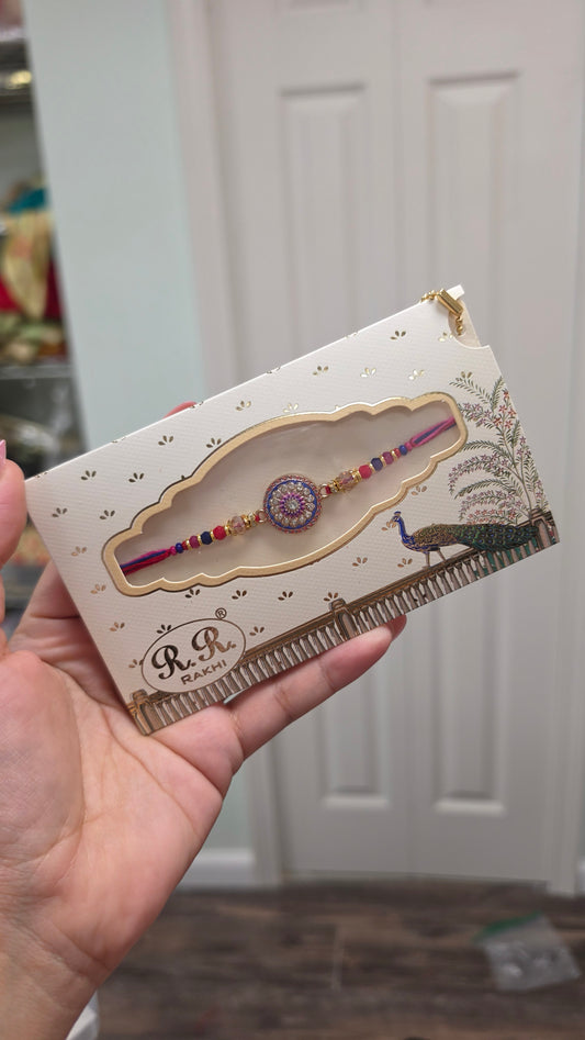 Round rakhi design #2