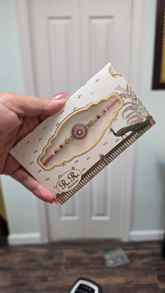 Round rakhi design #3