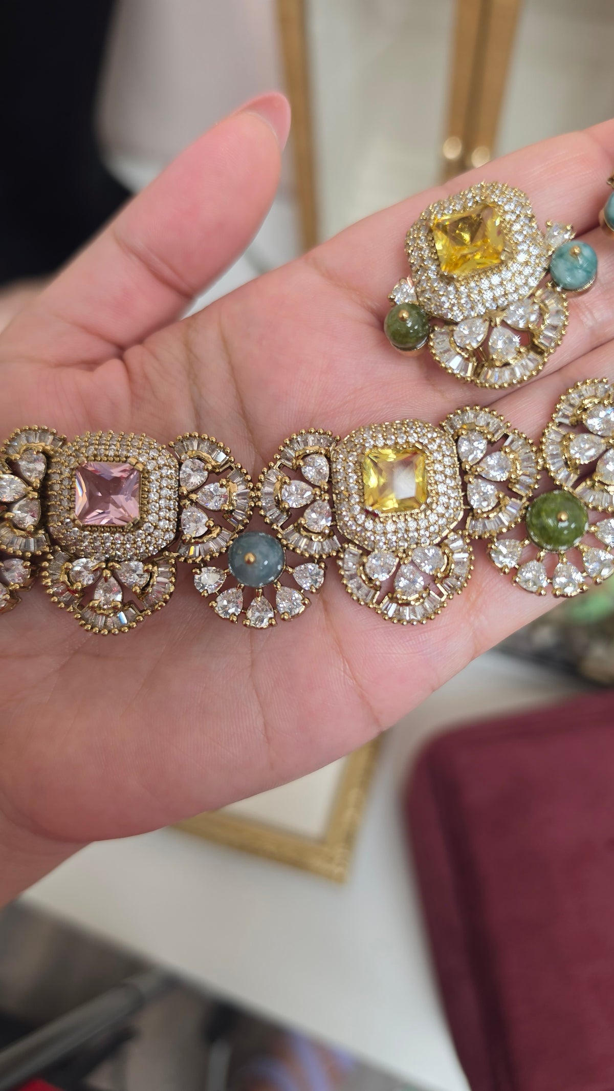 Savera premium choker set
