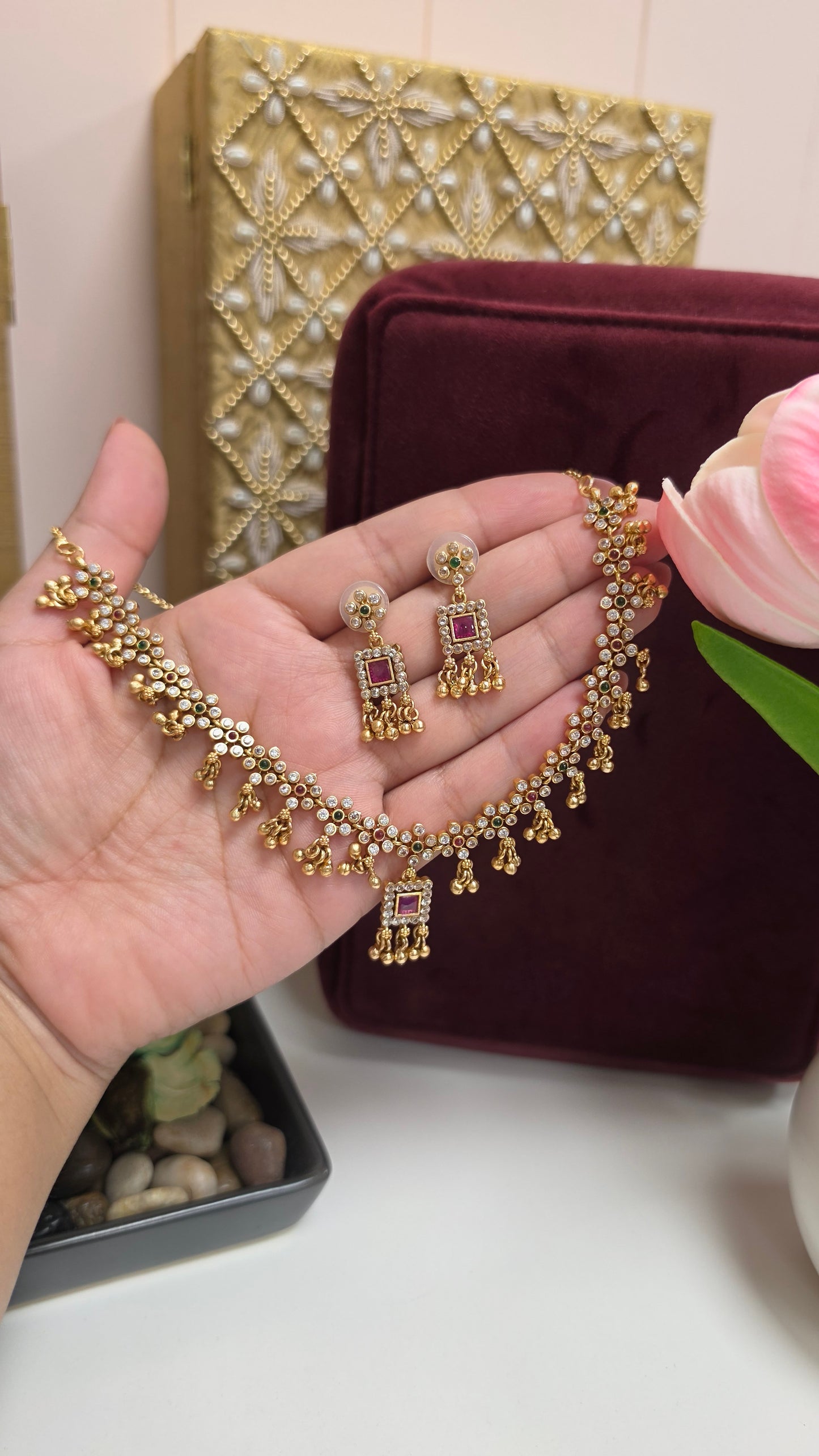 Darcy necklace set