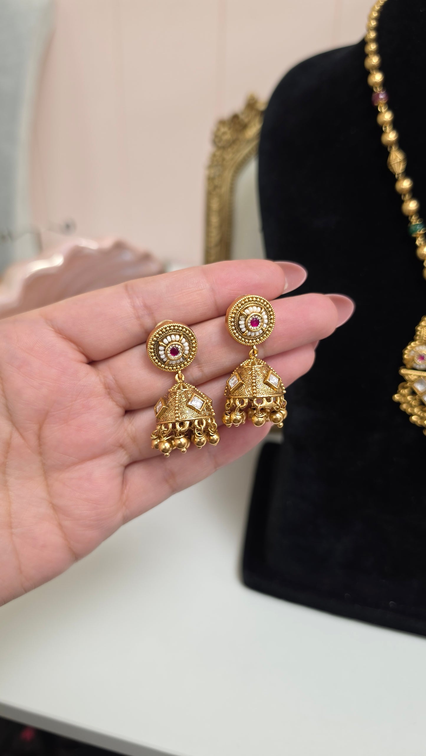 Chunika heritage kundan set