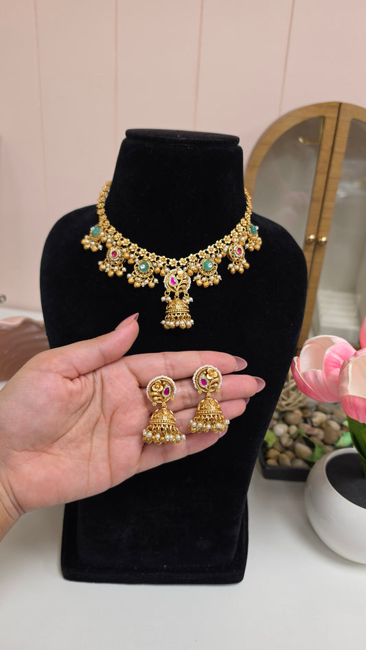 Geena heritage kundan set
