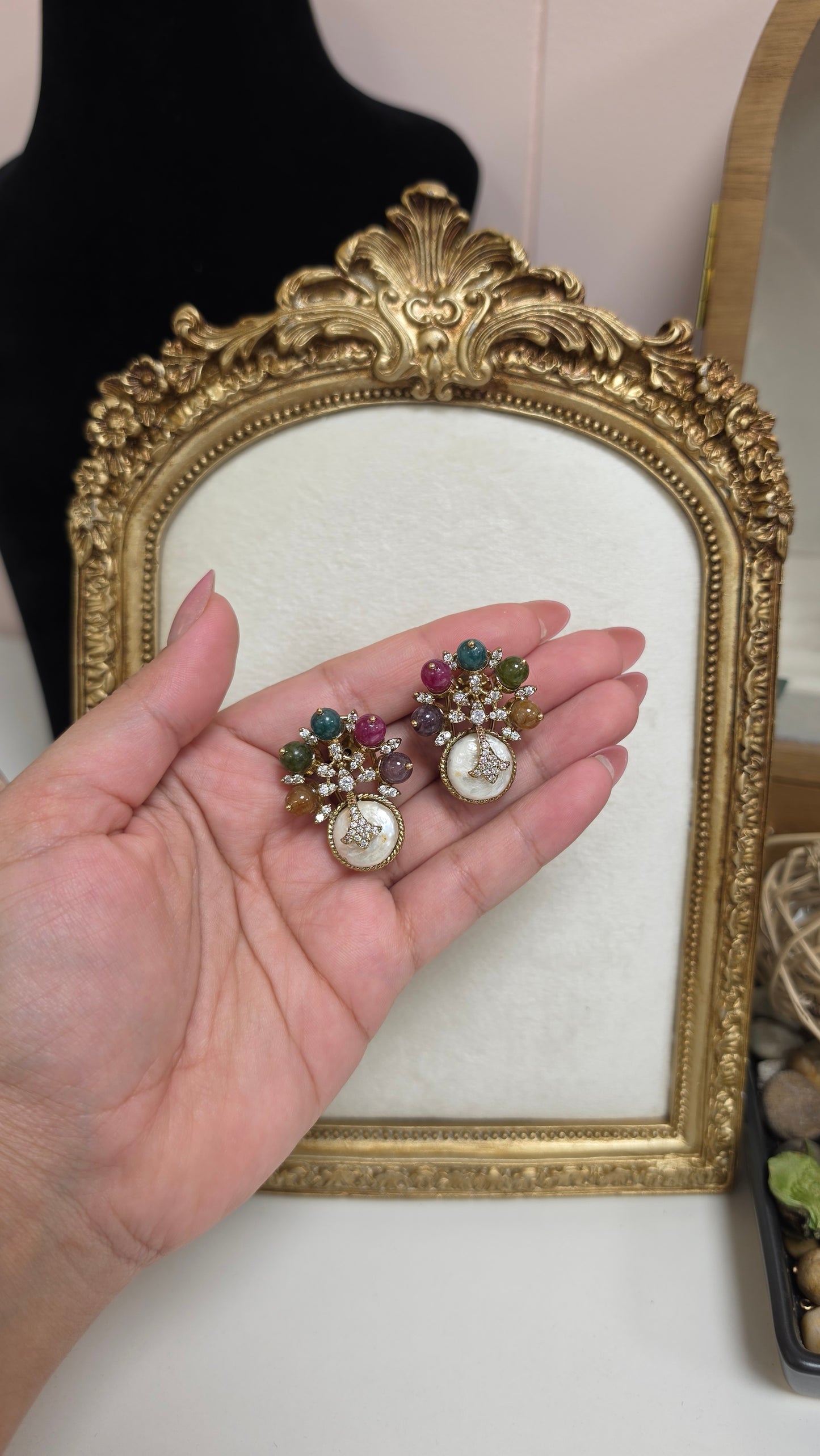 Eswary sabya inspired studs