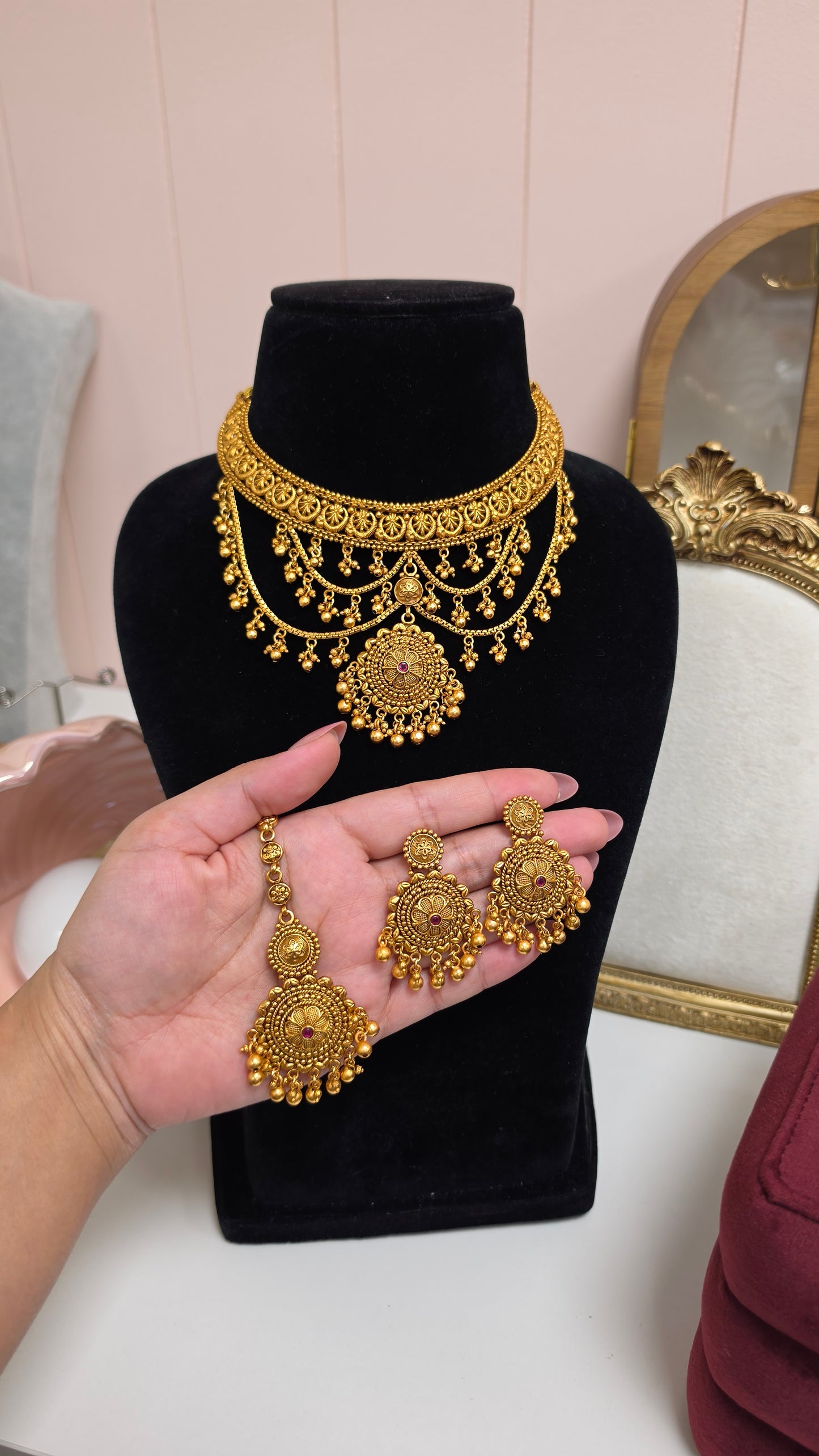 Jasna premium gold plated set