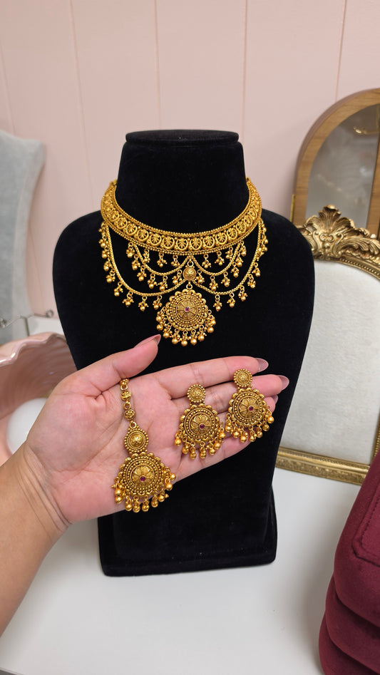 Jasna premium gold plated set