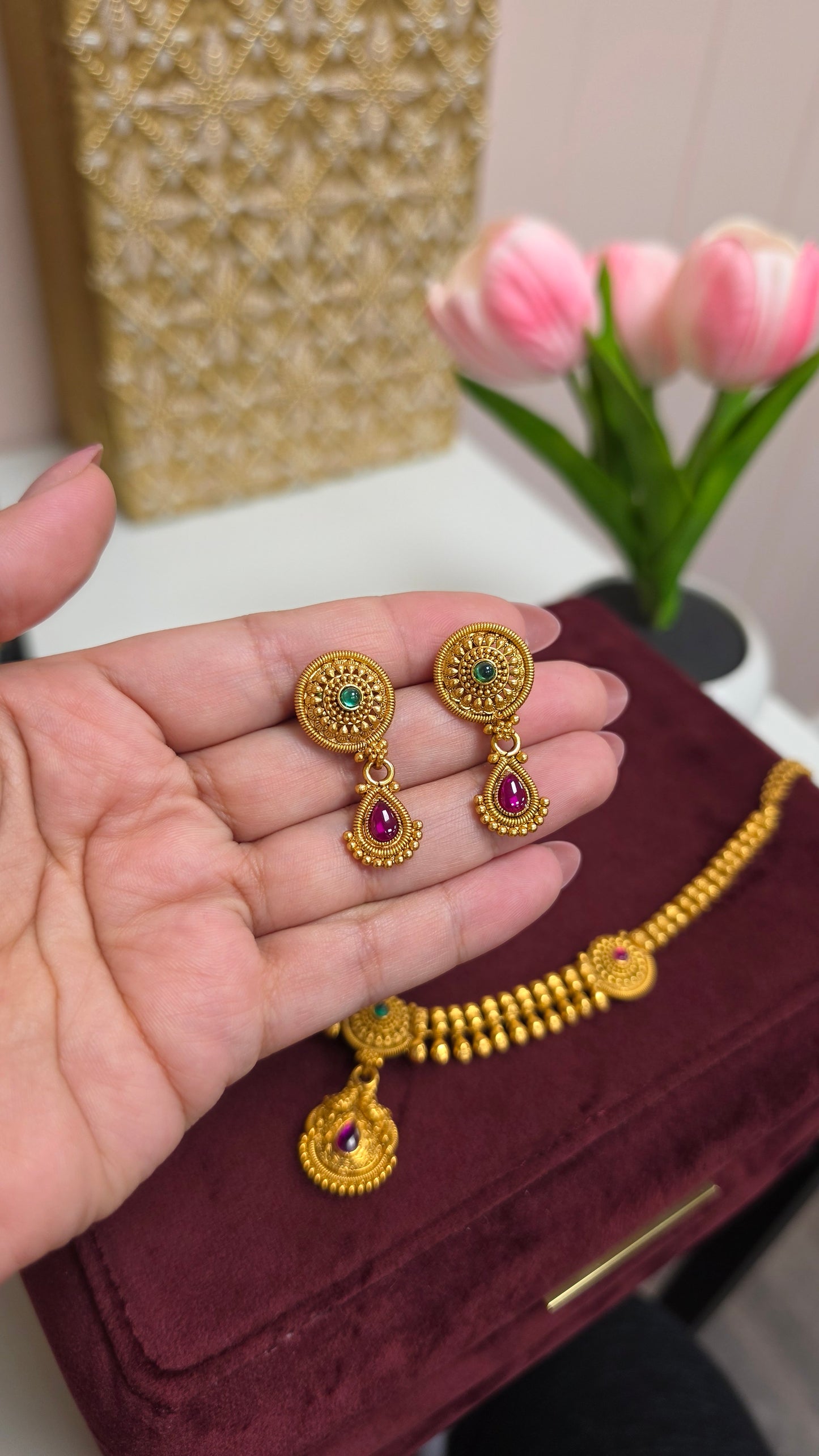 Pria gold plated set
