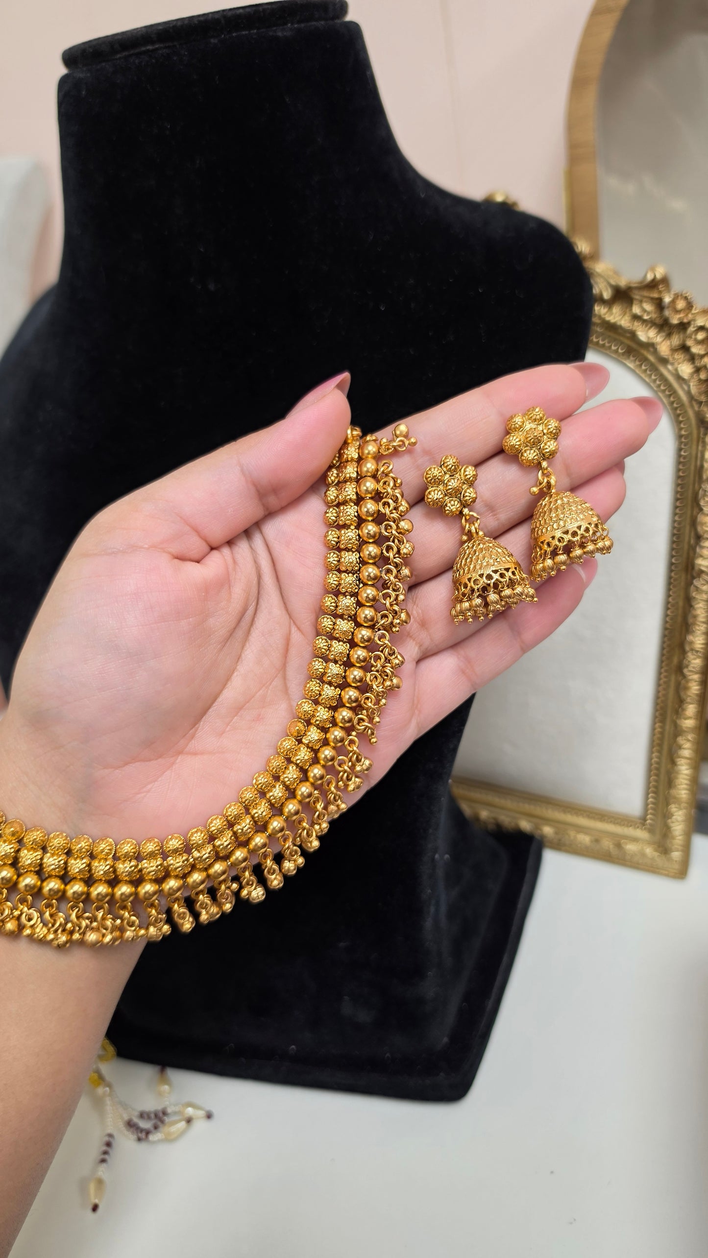 Rashi premium gold plated set