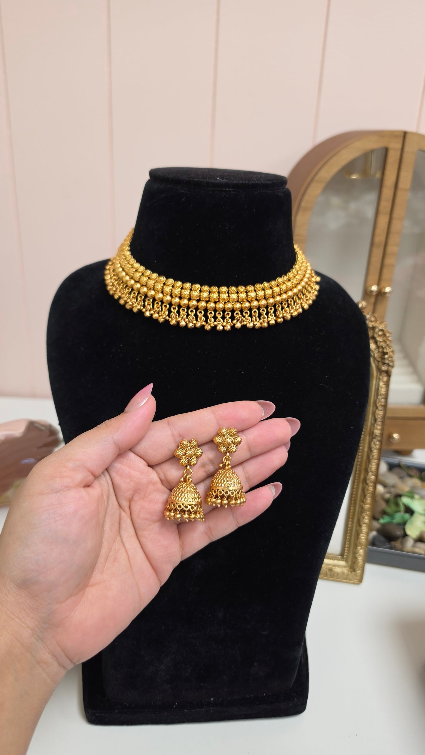 Rashi premium gold plated set