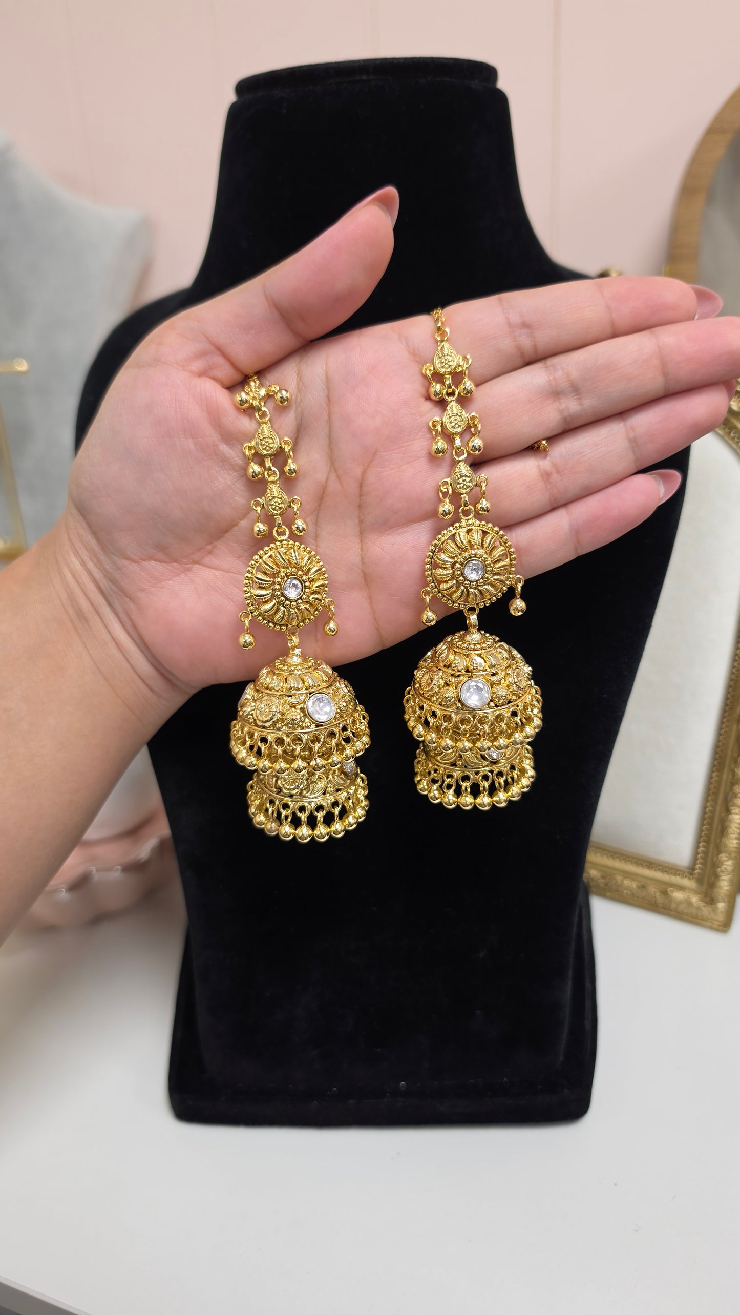 Sahi premium gold plated set