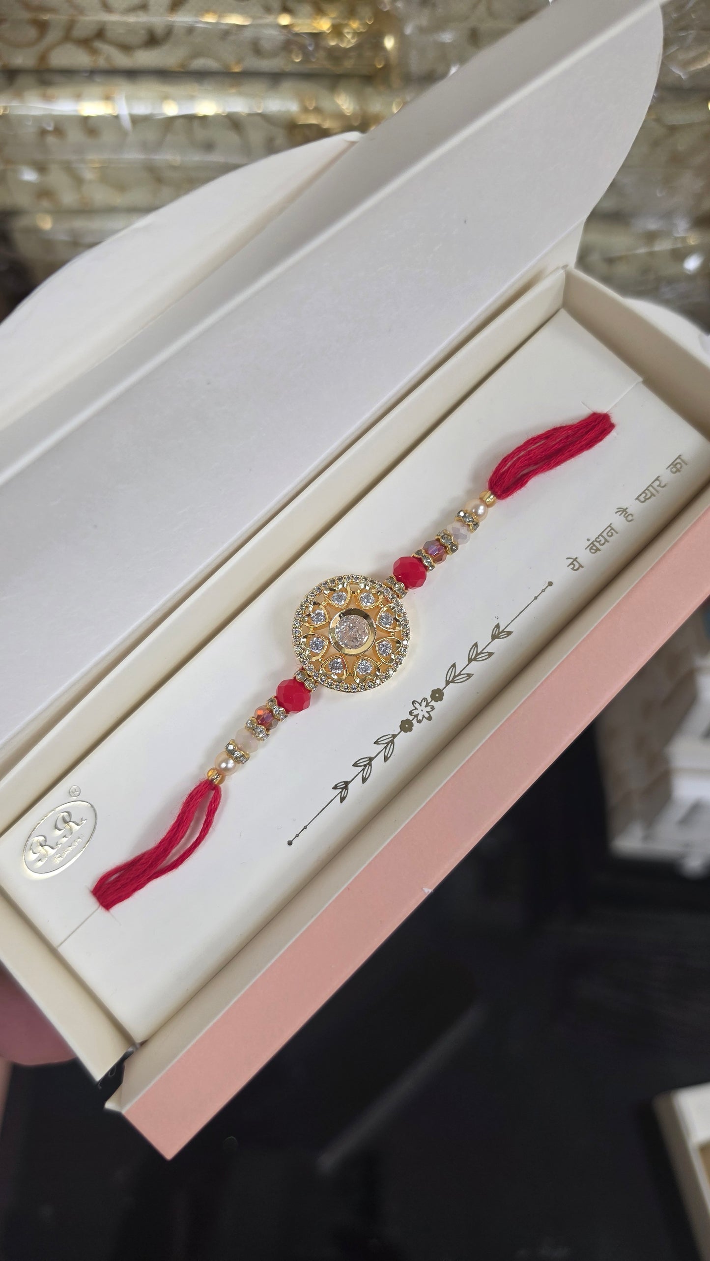 B ad crystal rakhi