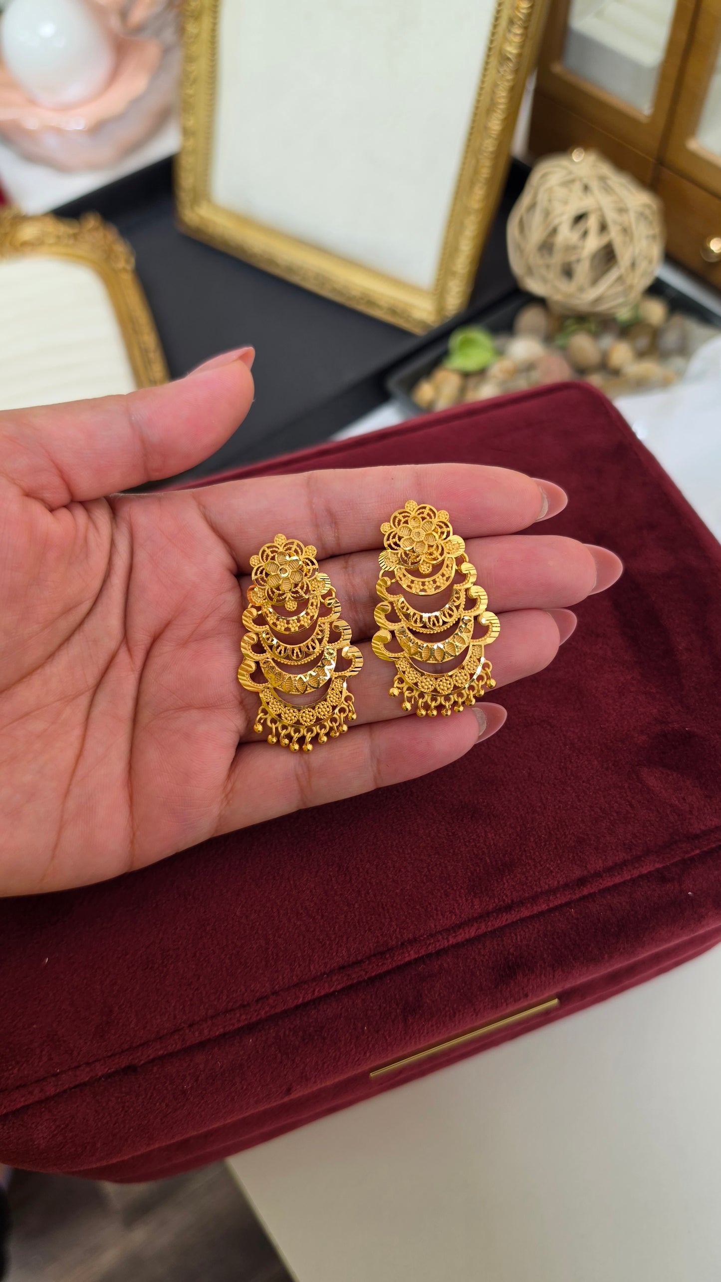 Parin premium gold plated Earrings