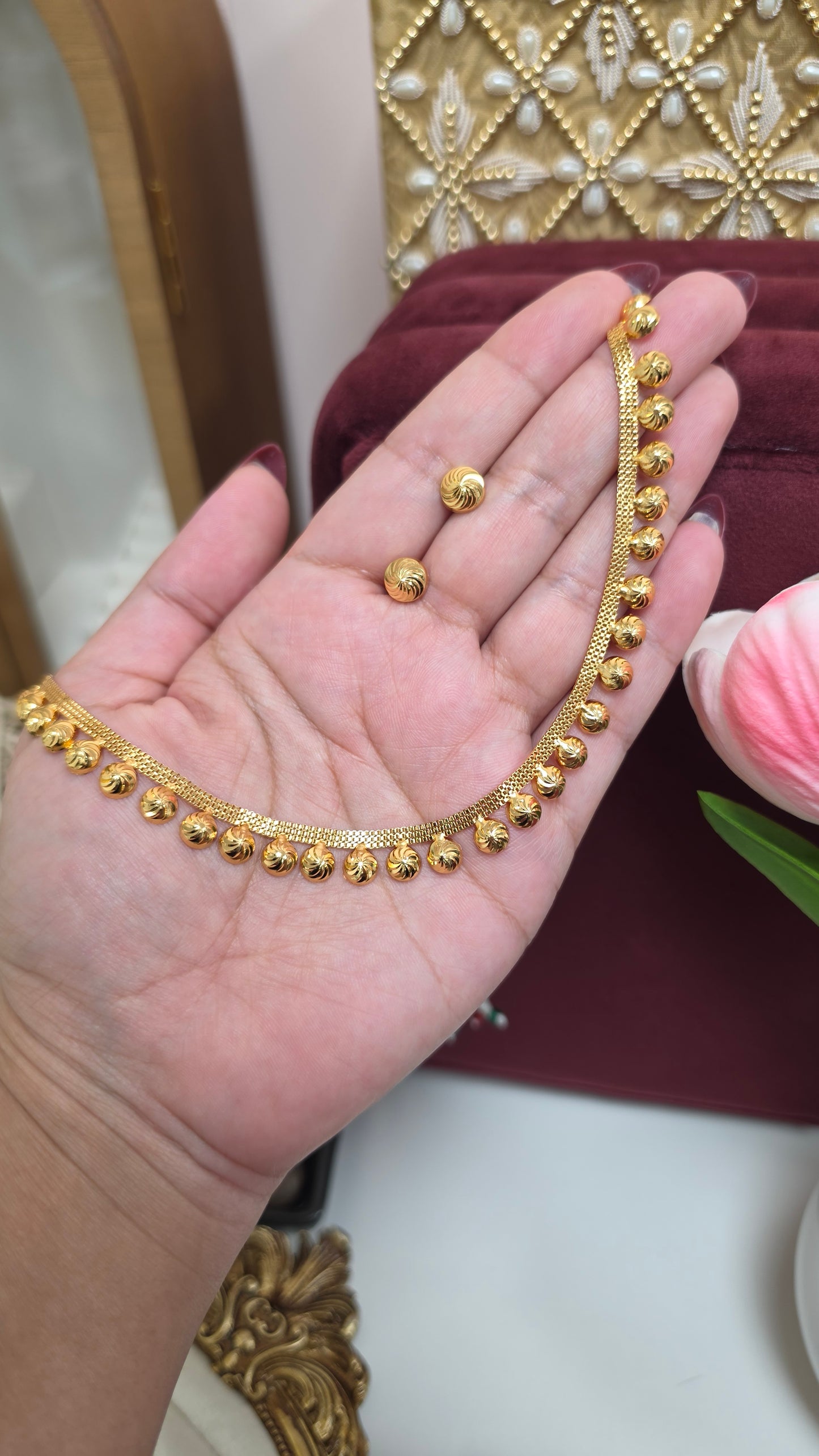 Seher gold plated set