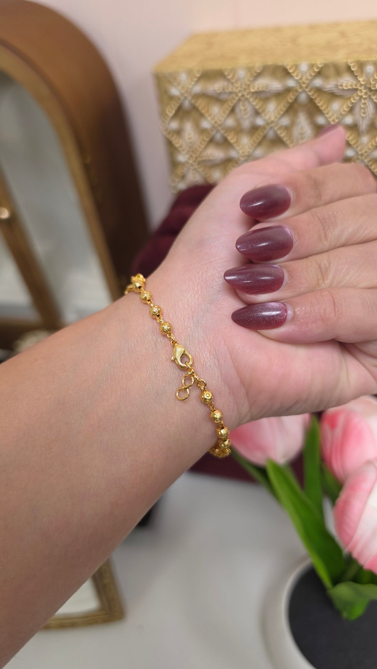 Jasrin gold plated Bracelet