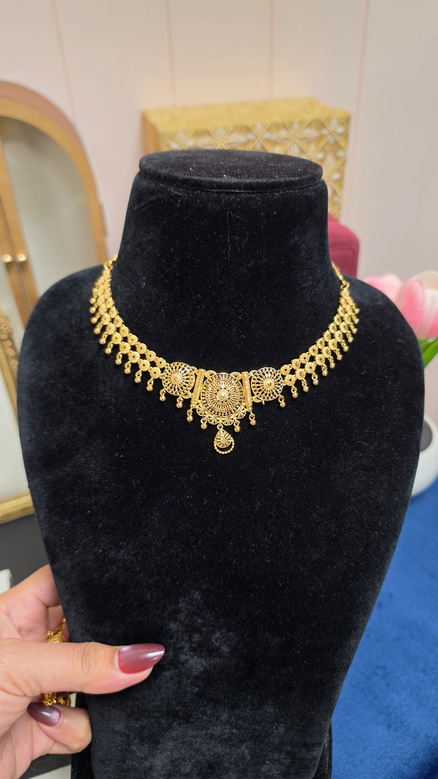 Nisita goldplated set