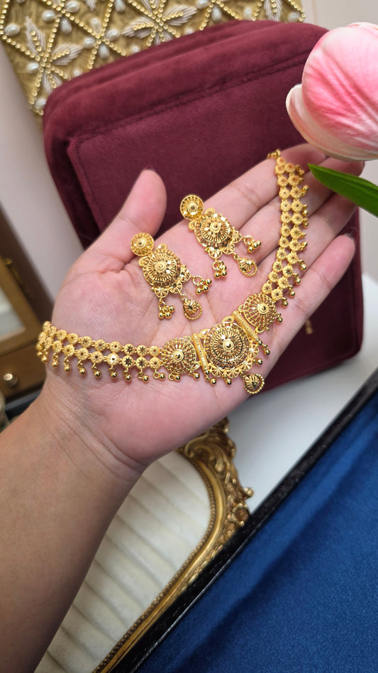 Nisita goldplated set