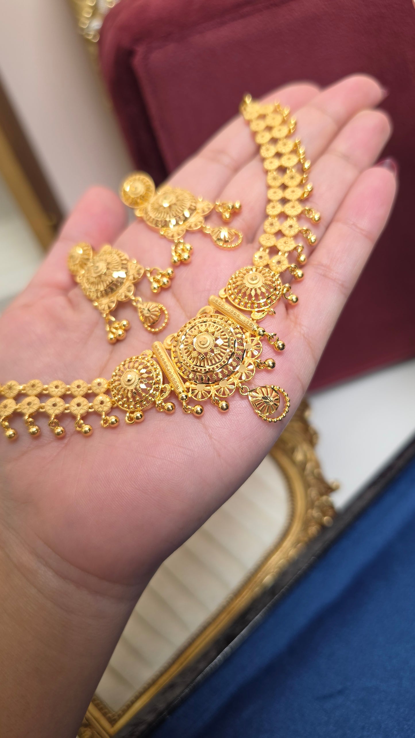 Nisita goldplated set