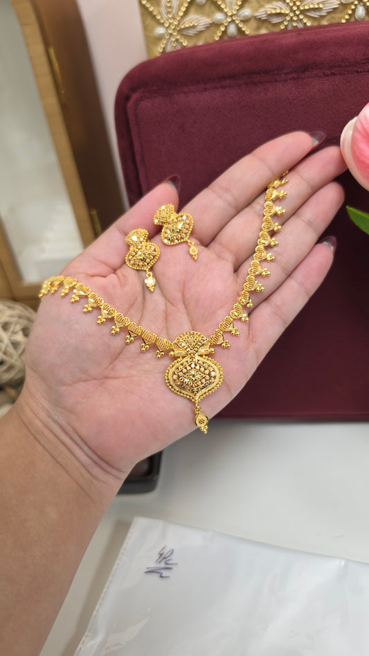 Jasmit gold plated set