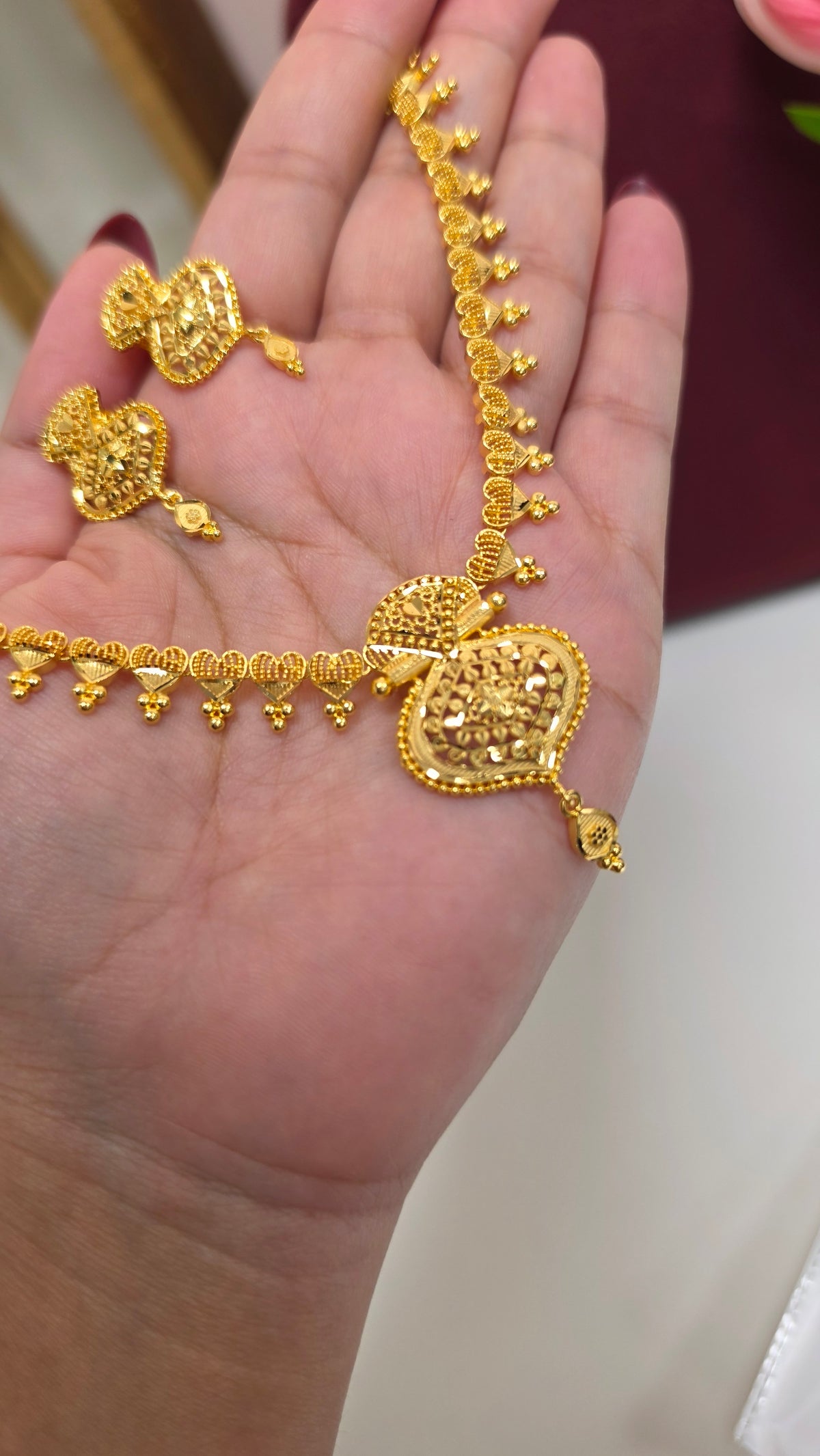Jasmit gold plated set