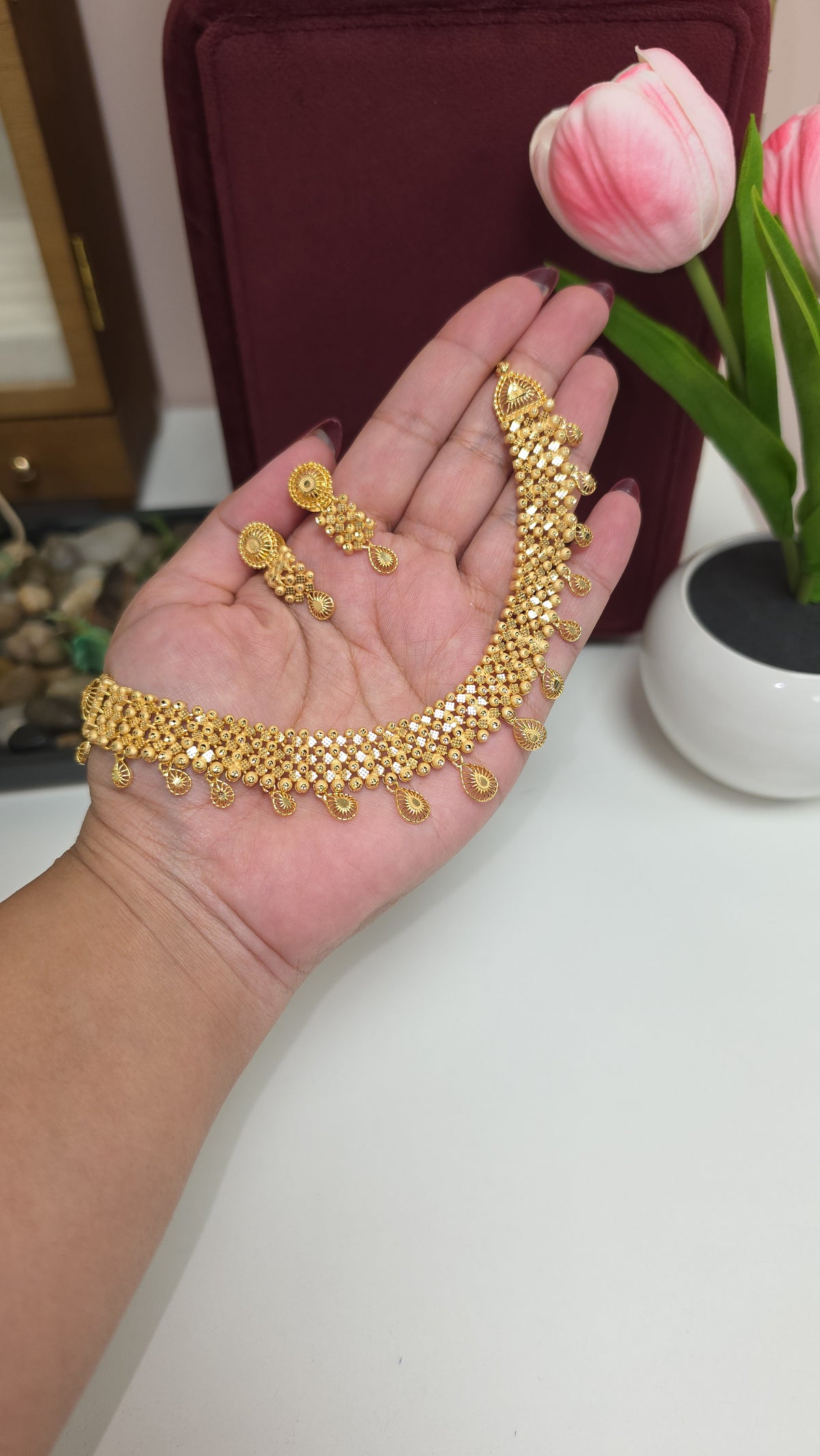 Sohni premium gold plated set