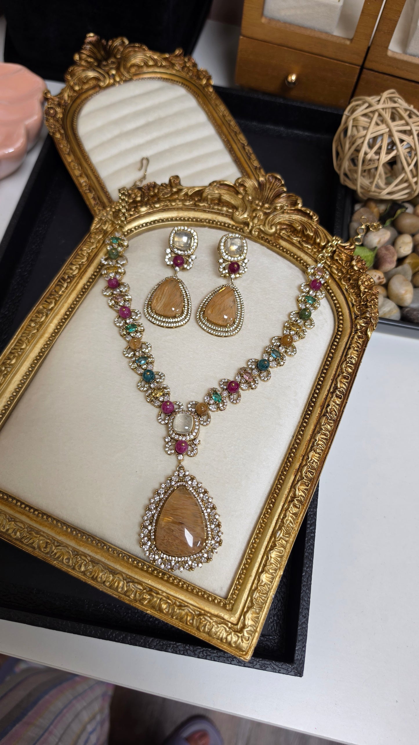 Maya premium sabya inspired set
