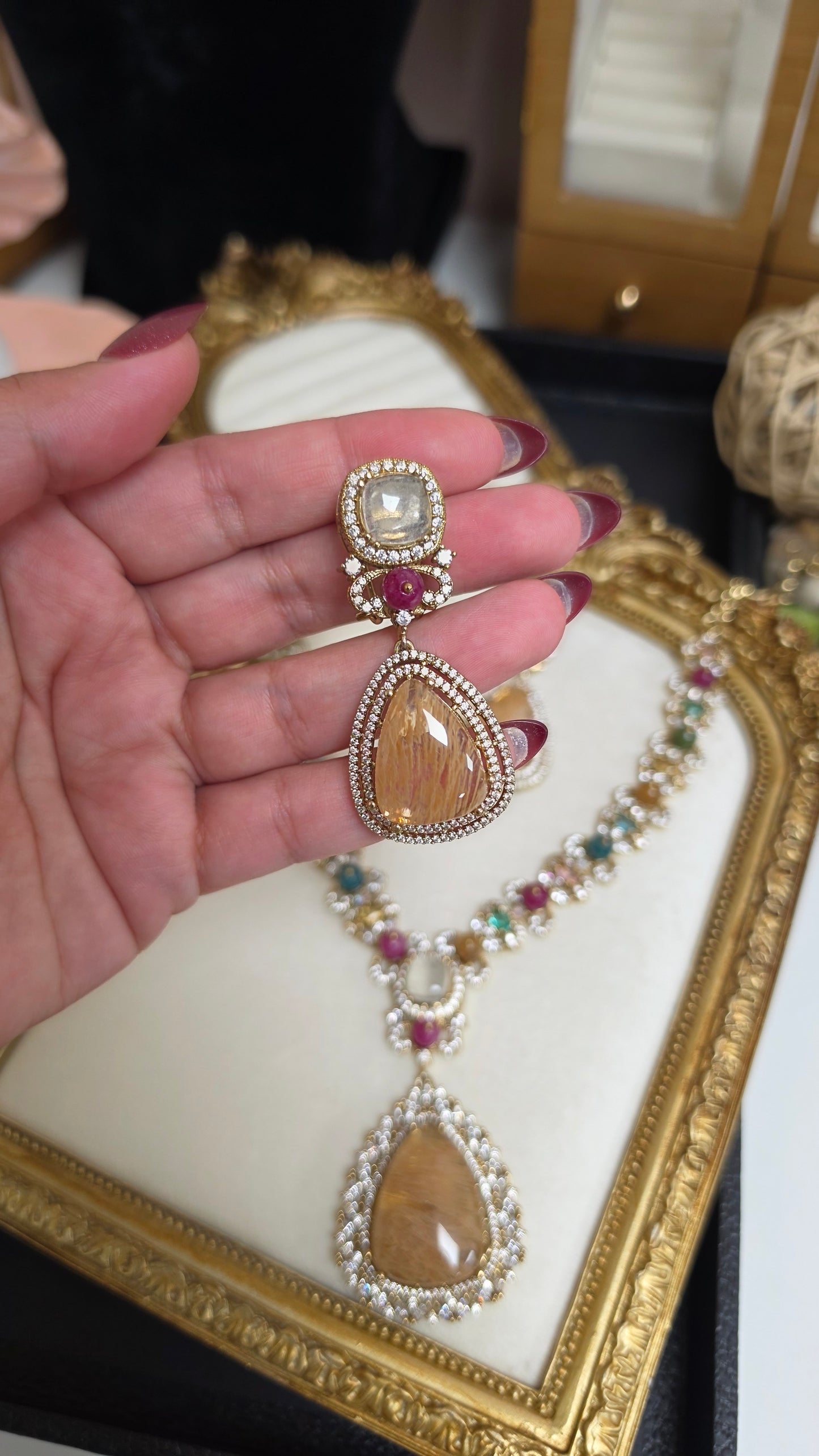 Maya premium sabya inspired set