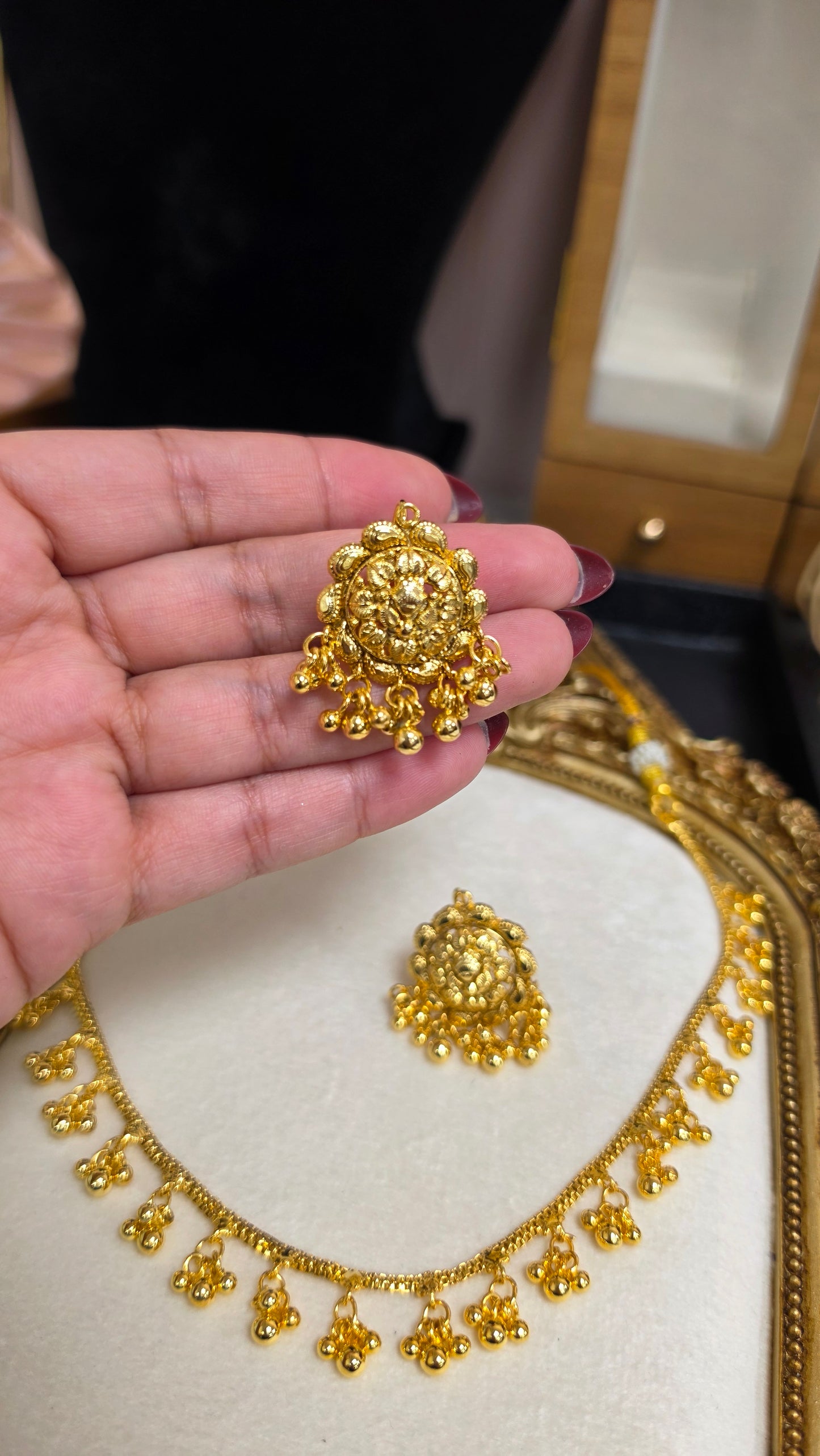 Kaman premium gold look set