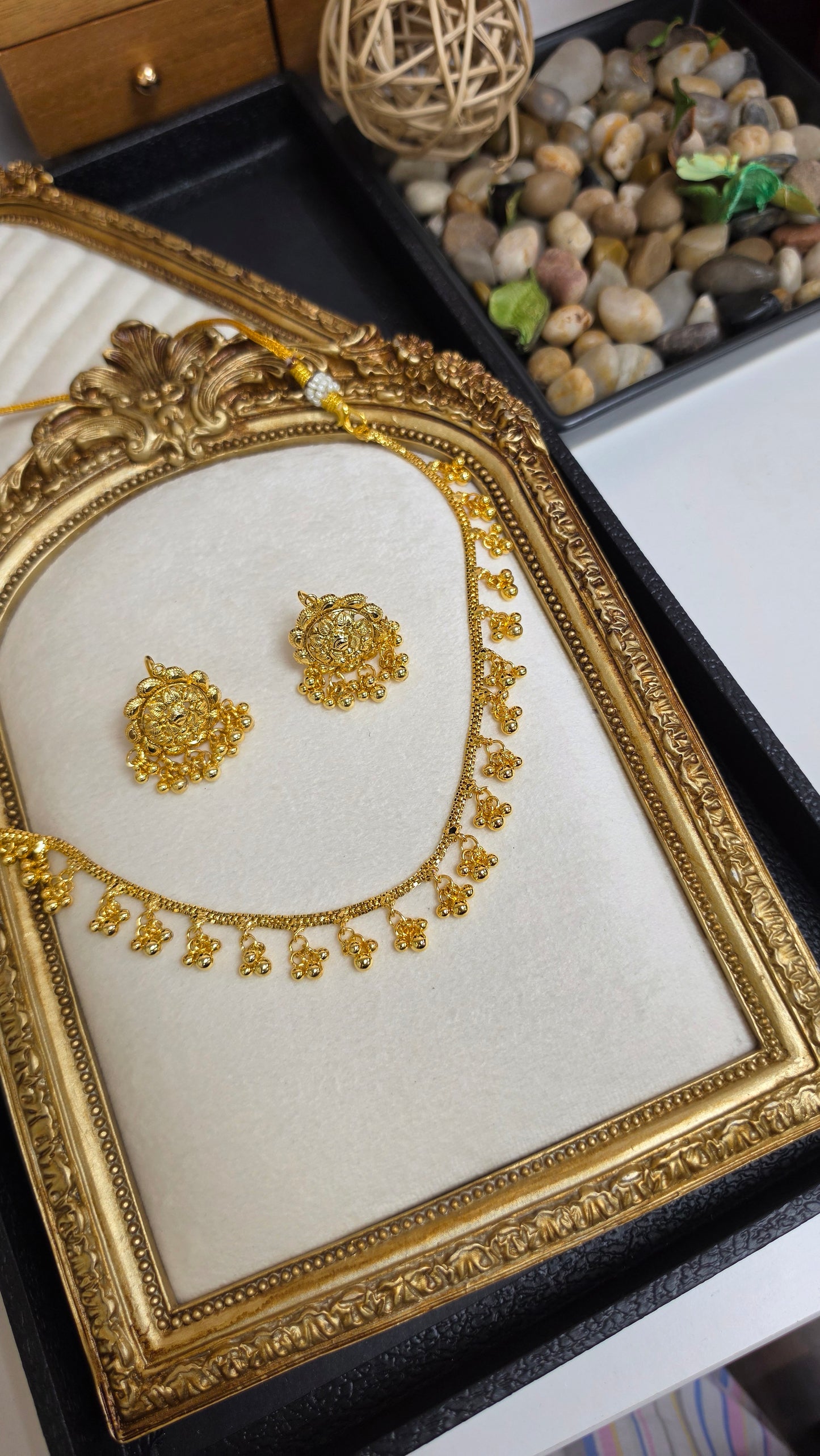 Kaman premium gold look set