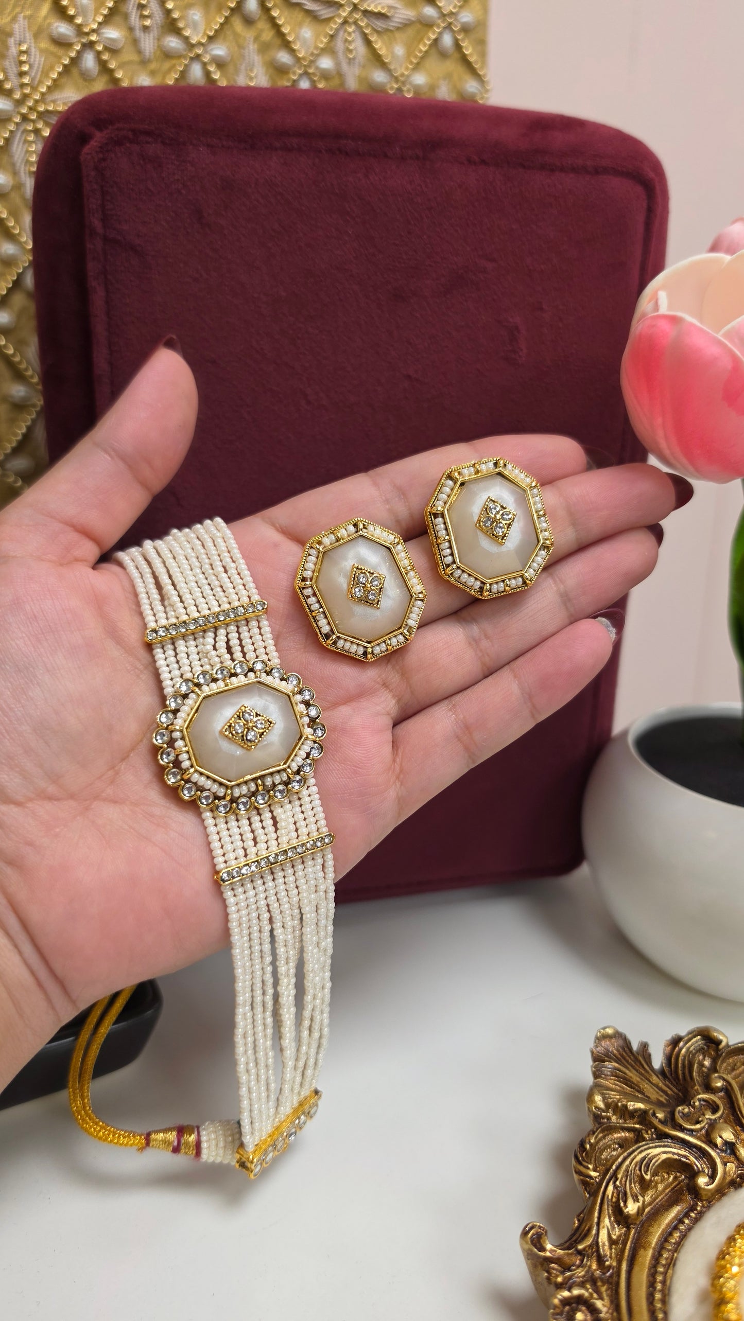 Khyati choker set