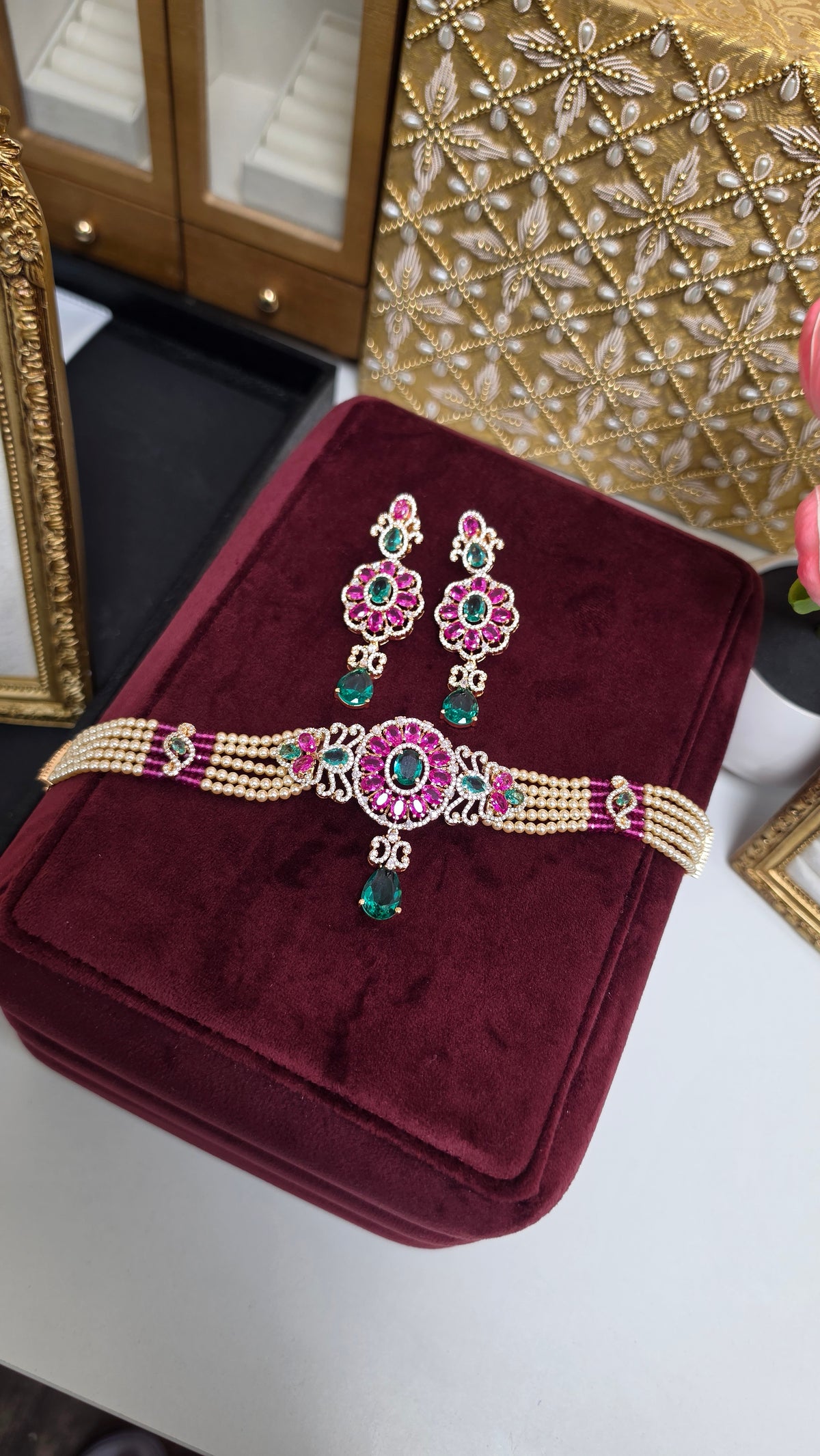 Arishba premium hazoorilal inspired set