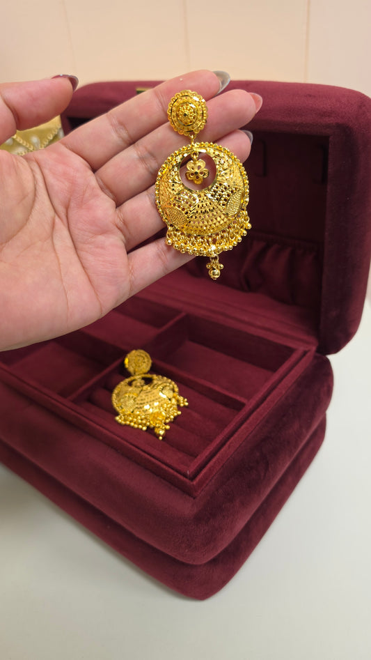 Gurnam gold plated Earrings