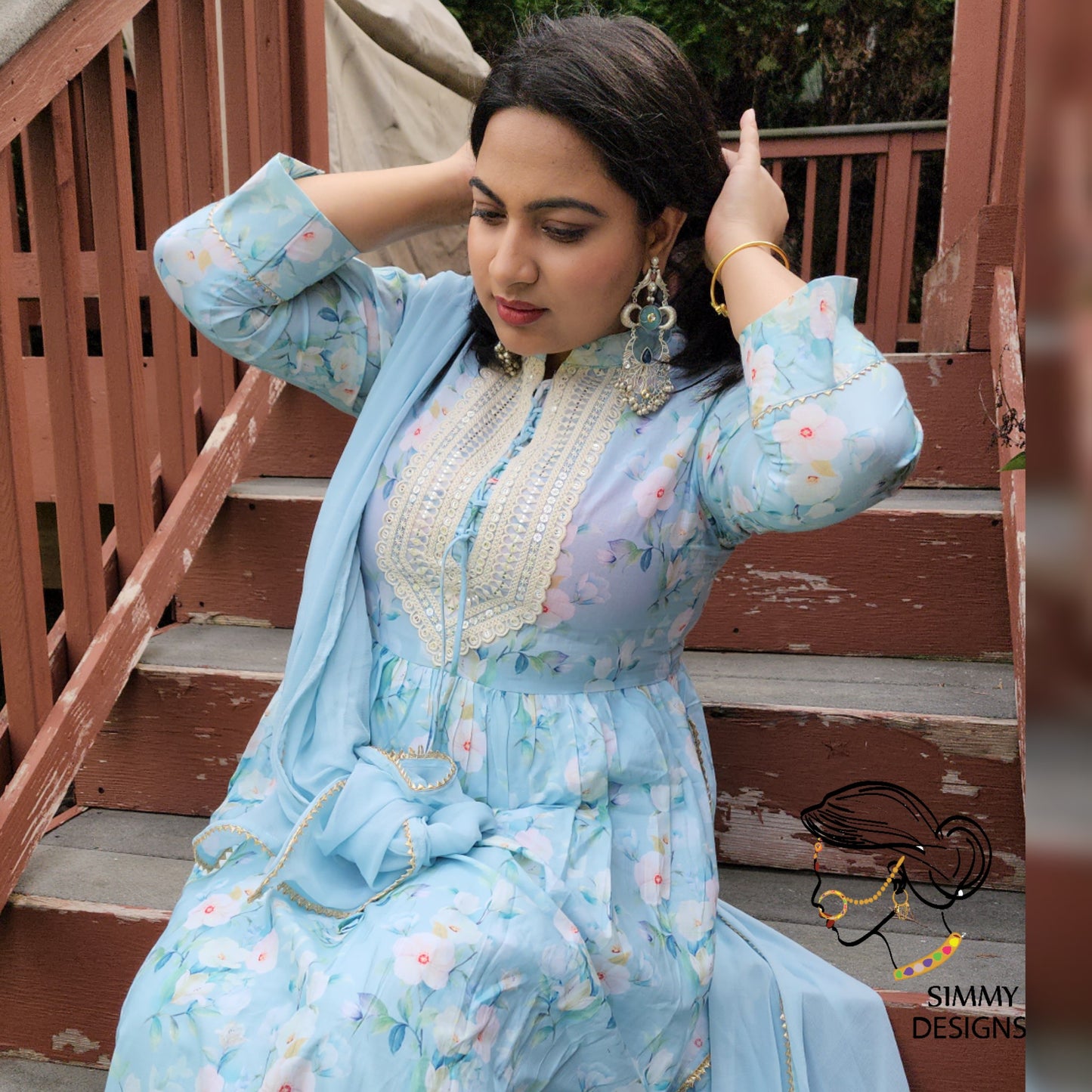 Nayra dupatta set