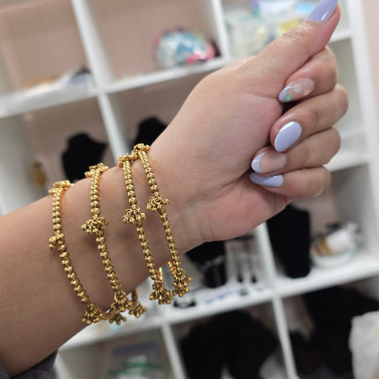 Pure brass made bangles set of 4