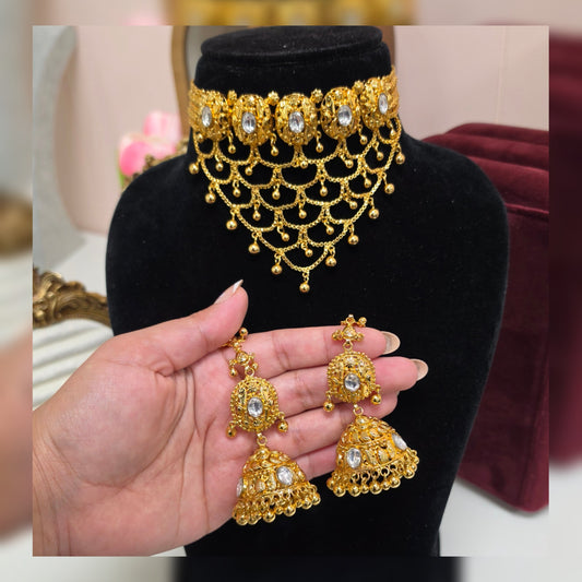 Noori premium gold plated set