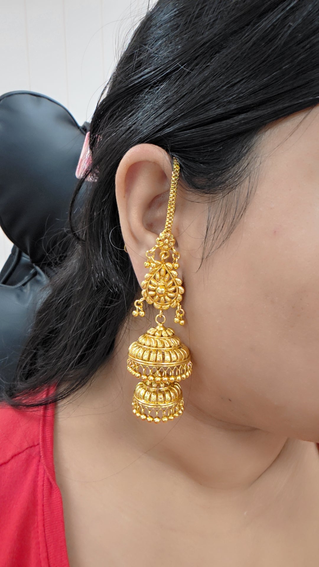 Ezra premium gold plated Earrings