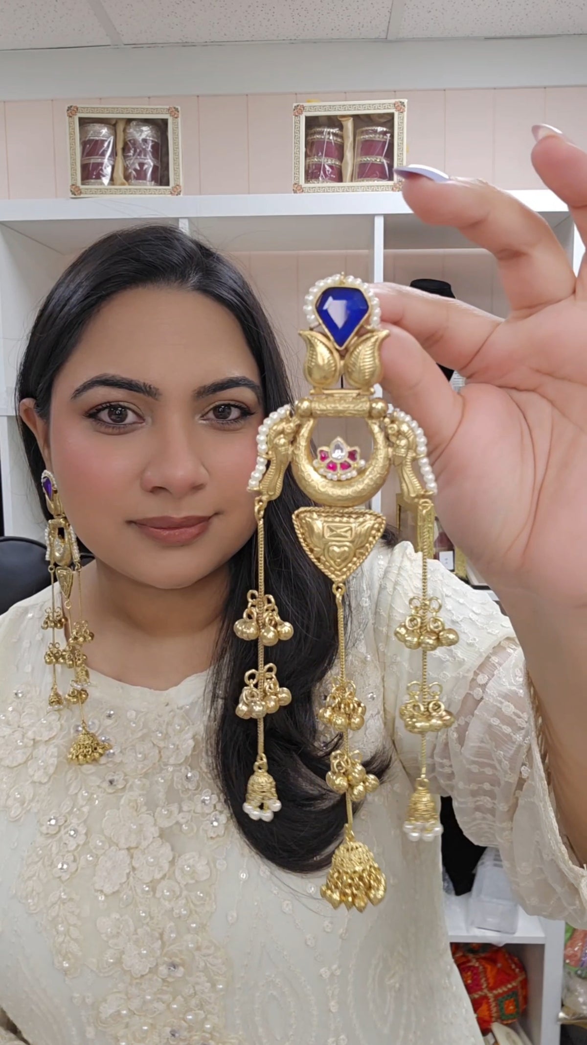 Noor kashmiri Earrings (Many colors)
