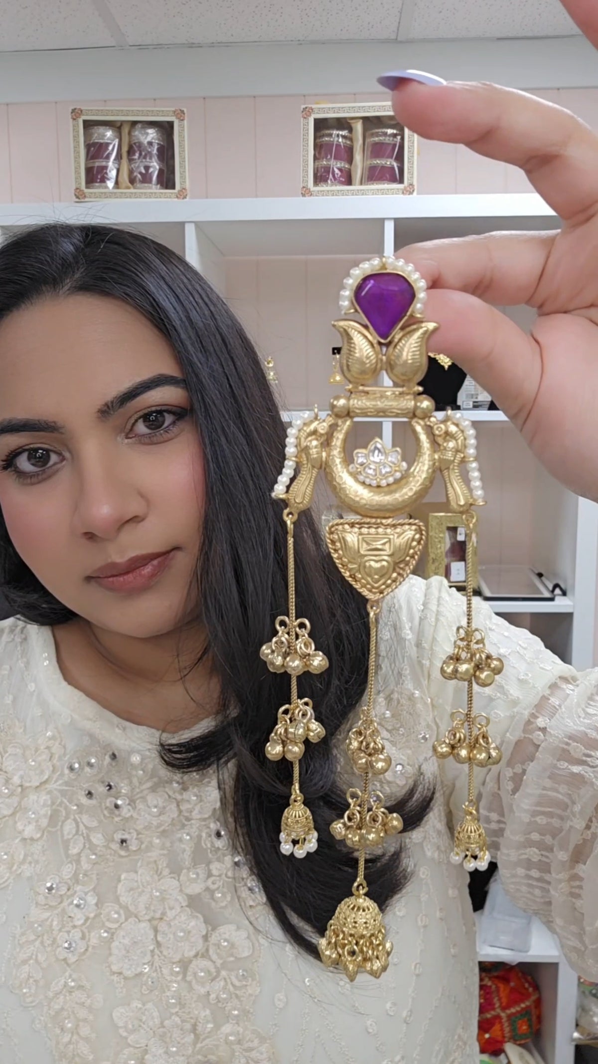 Noor kashmiri Earrings (Many colors)