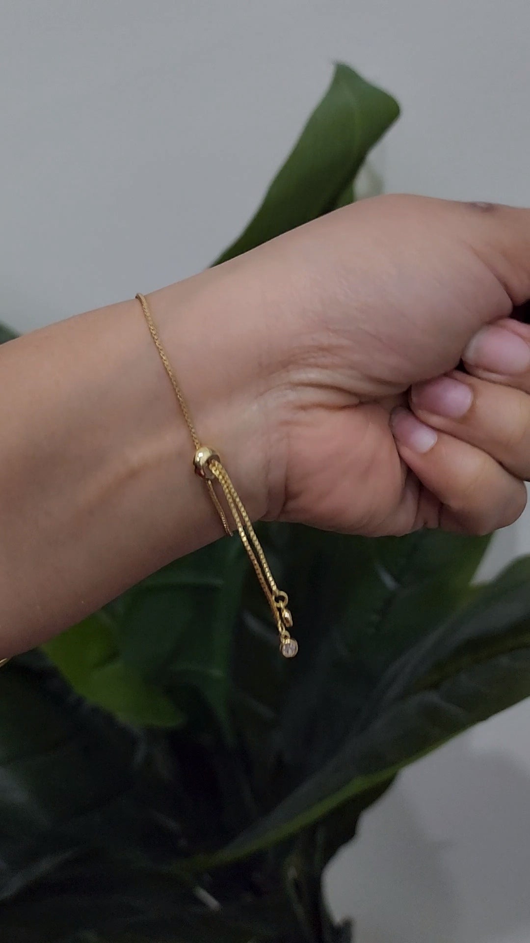 Gold plated Evil eye bracelet