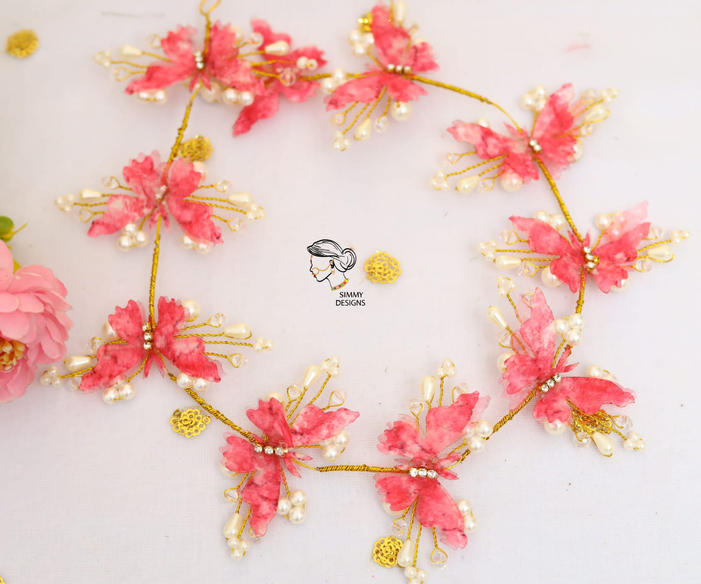Floral hair accessory