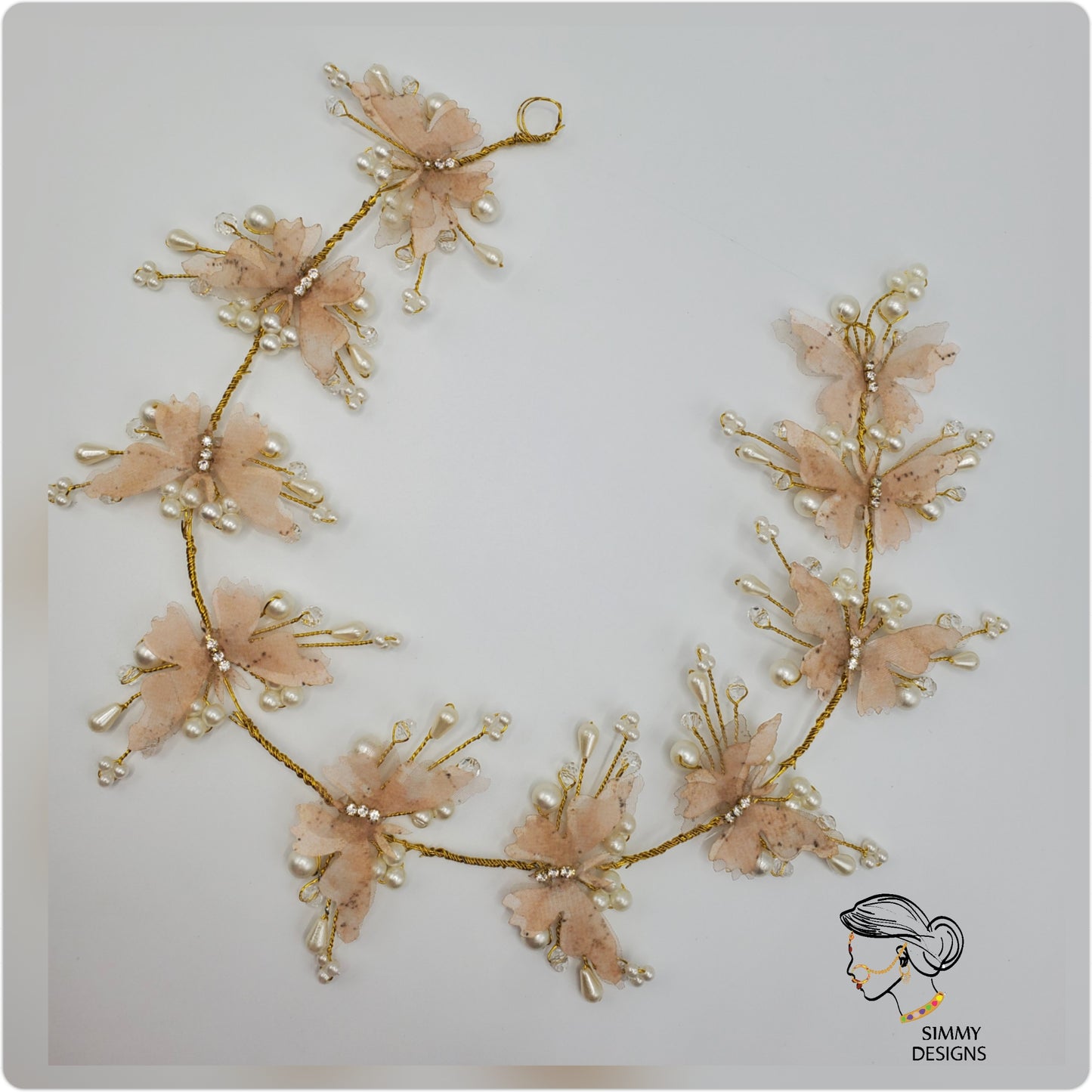 Floral hair accessory
