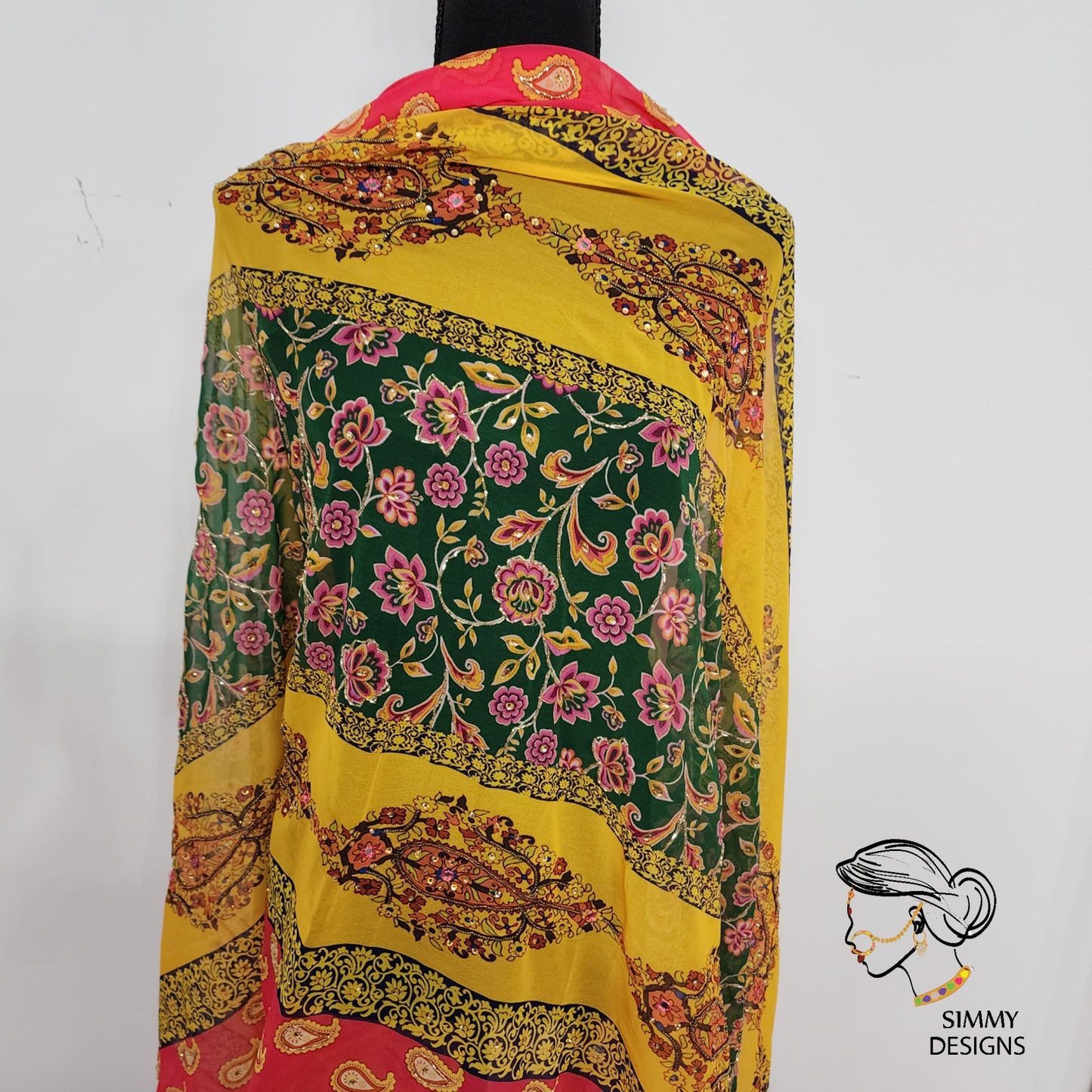 Bahnaz dupatta
